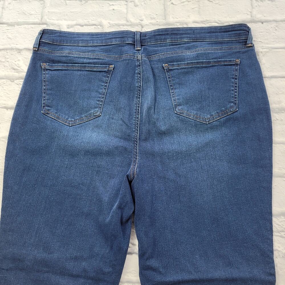 NWOT NYDJ Sheri Cooper Slim Leg Dark Wash Jeans Lift Tuck Slimming Stretch sz 18 - Picture 10 of 16